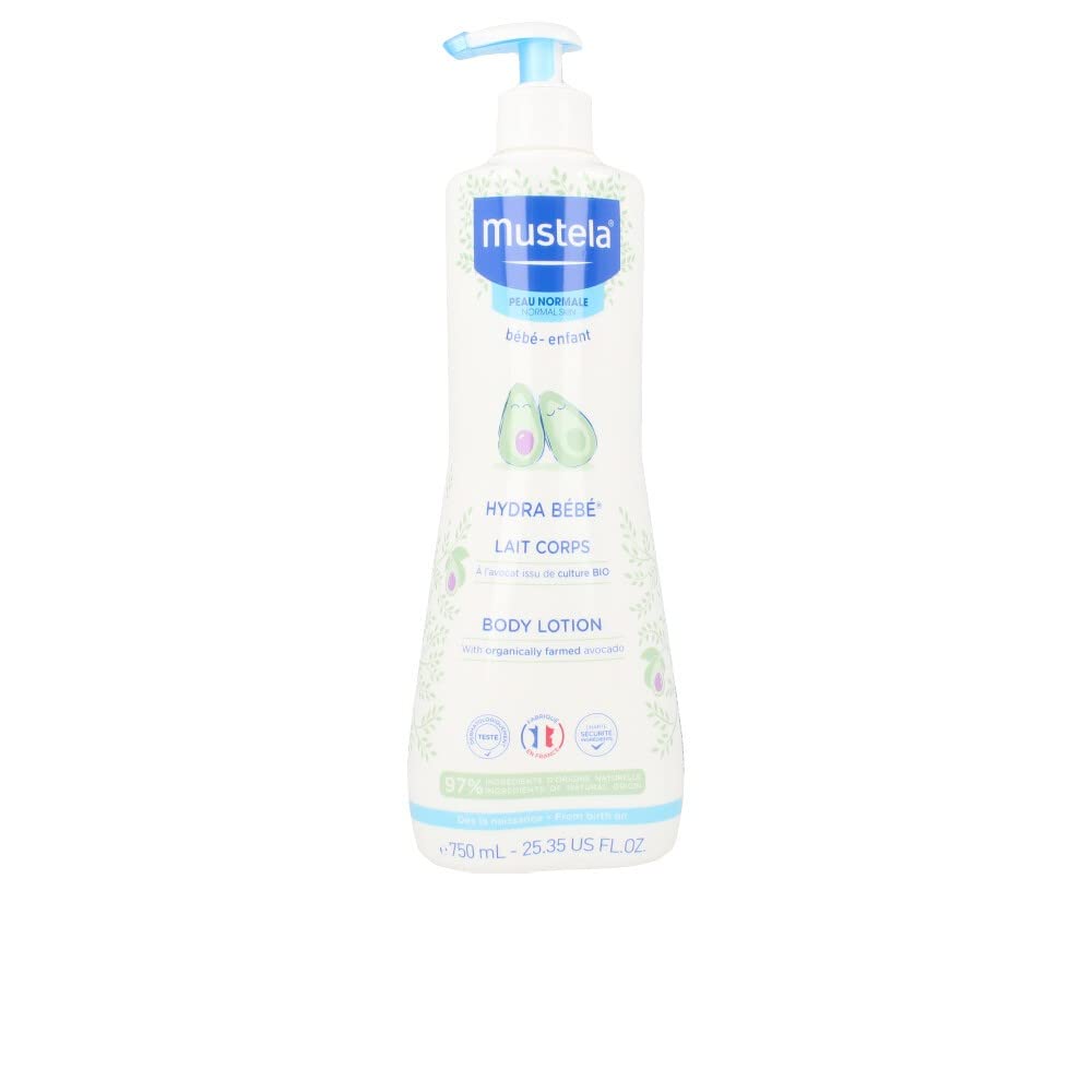 Mustela Hydra Bebe Body Milk 750 ml, Avocado