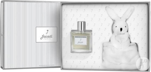 Jacadi Gift Set Le Bébé Eau De Toilette 100ml + Rabbit Cuddly Bear 1 piece