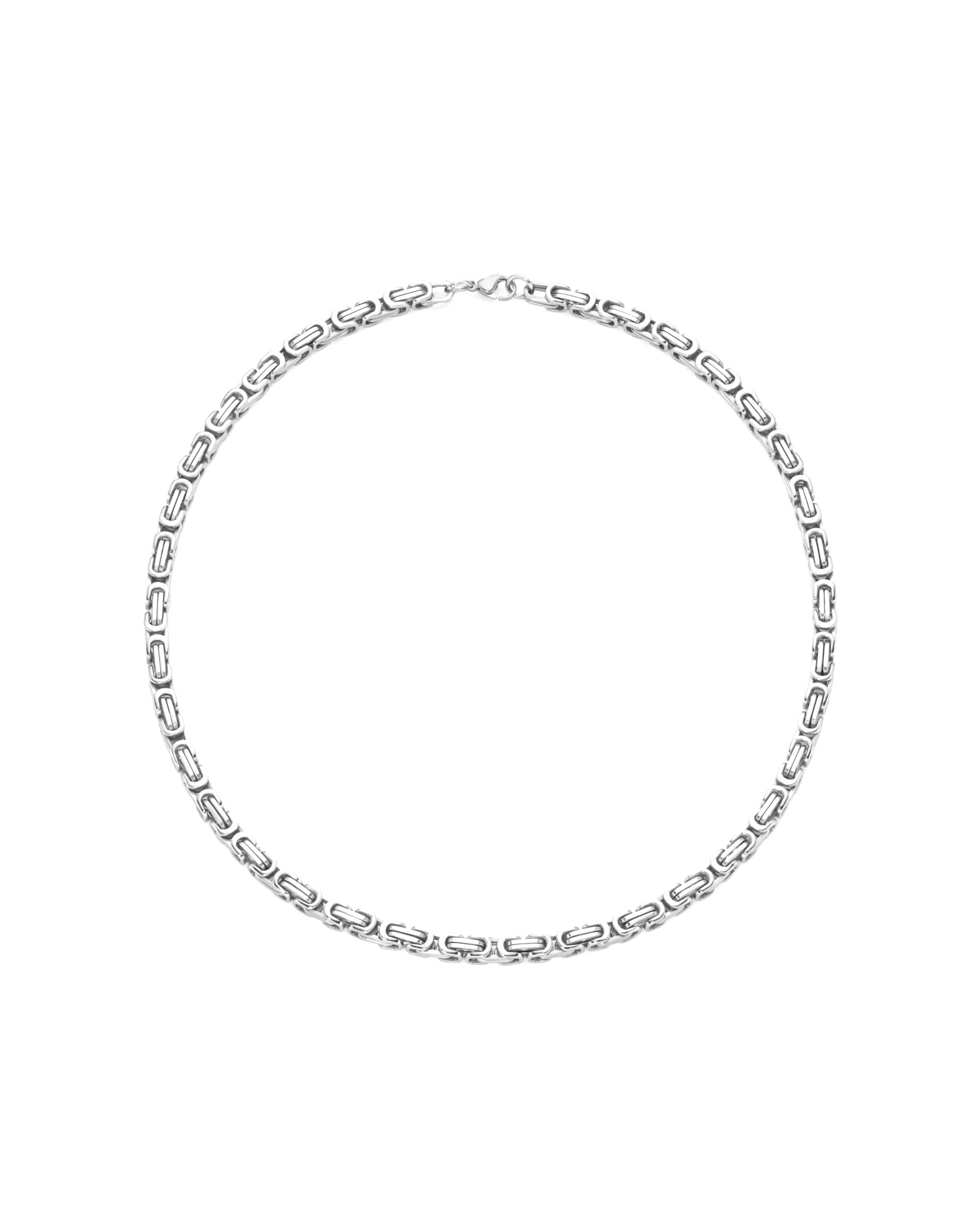 Jacques Charrel necklace chain king chain solid, stainless steel 50 cm