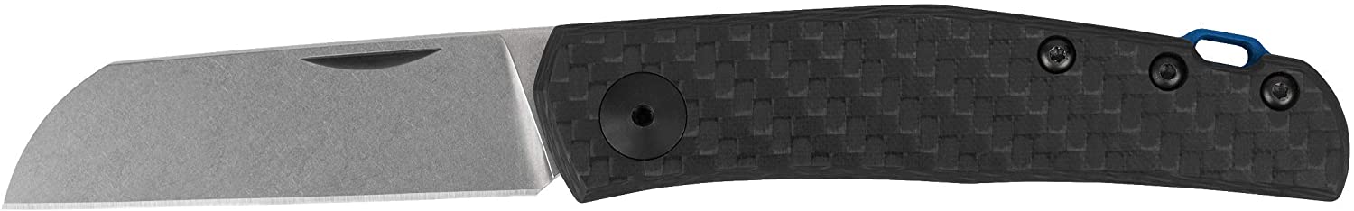 Zero Tolerance 0230 Black Carbon Fibre Jens Anso Folding Knife CPM 20CV Stainless Pocket Knives