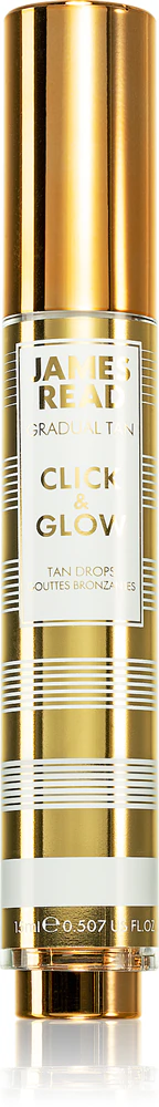 James Read Gradual Tan Click & Glow Face self-tanning drops for the face