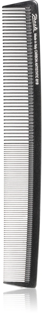 Janeke Carbon Fiber Wide and fine teeth waving comb hair comb
