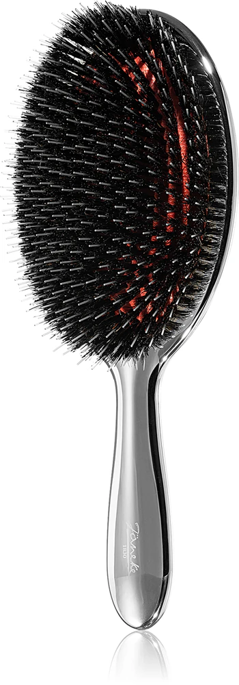 Janeke Chromium Line Air-Cushioned Brush Oval hairbrush