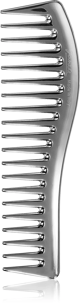 Janeke Chromium Line Wavy Comb for Gel Application Hair comb for applying gel products