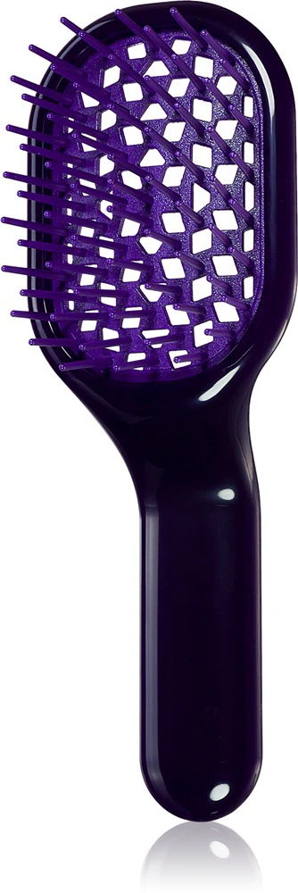 Janeke Curvy Vented Brush: Flat brush for faster blow-drying styling
