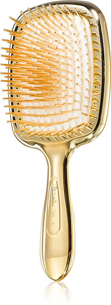 Janeke Gold Line Hairbrush with Mirror Hairbrush with mirror