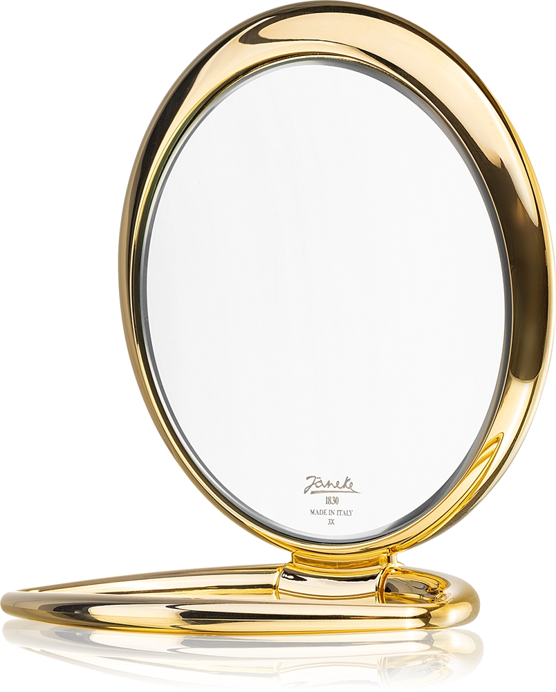 Janeke Gold Line Table Double Mirror Cosmetic Mirror