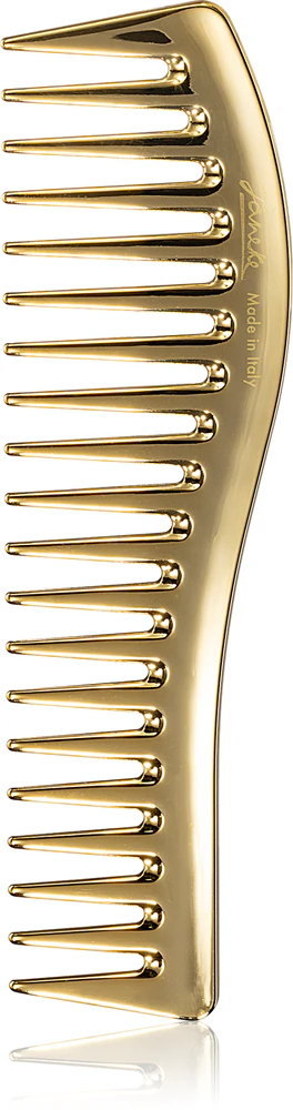 Janeke Gold Line Wavy Comb for Gel Application Hair comb for applying gel products