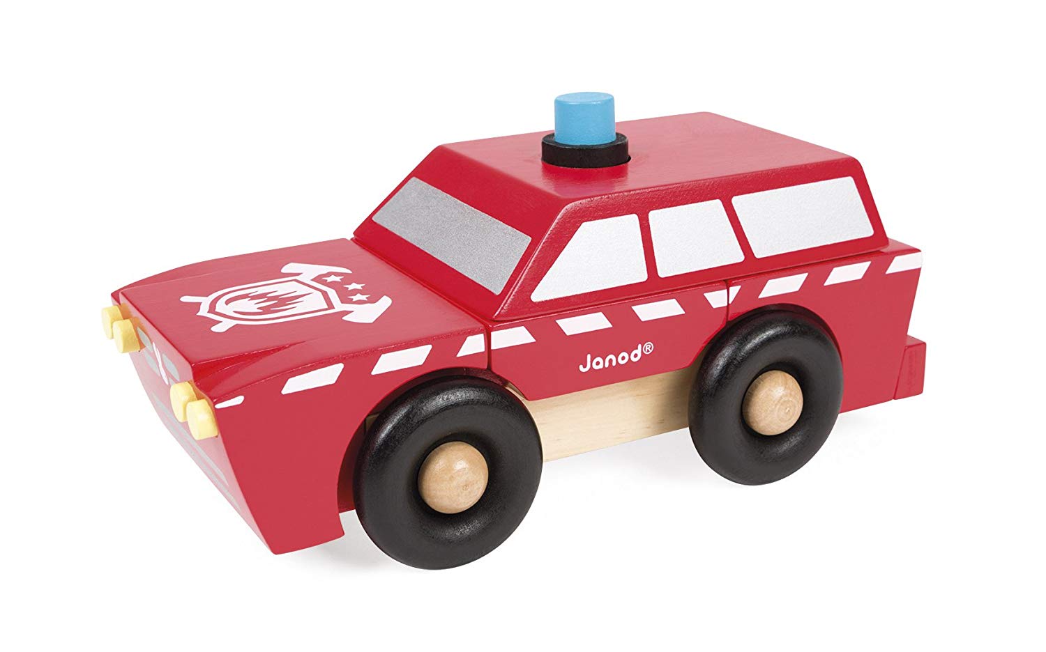Janod "Fireman Suv" Magnet Kit