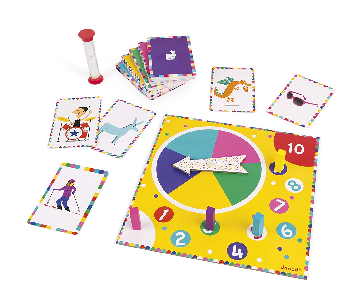 Janod J02751 Pantomime Game Master Mime