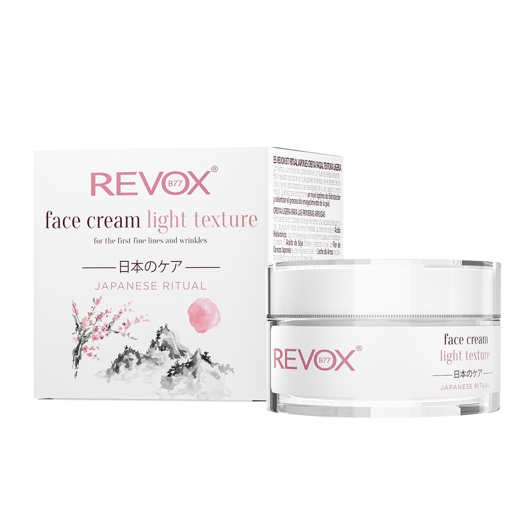 REVOX B77 Japanese Ritual Face Cream Light Texture