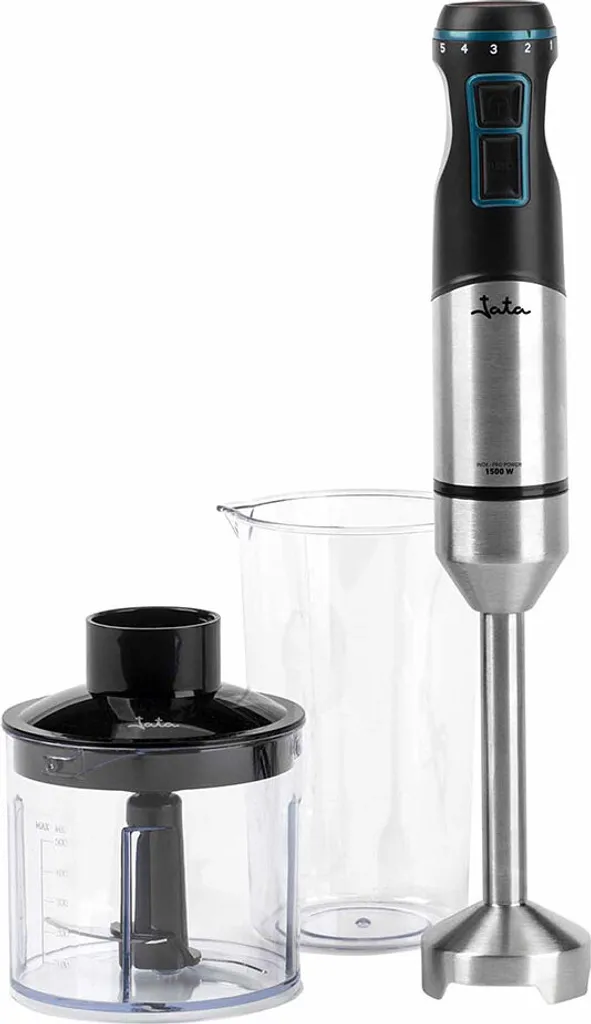 JATA JEBT1791, Immersion Blender, 0.7 l, 1.65 m, 1500 W, Black, Stainless Steel