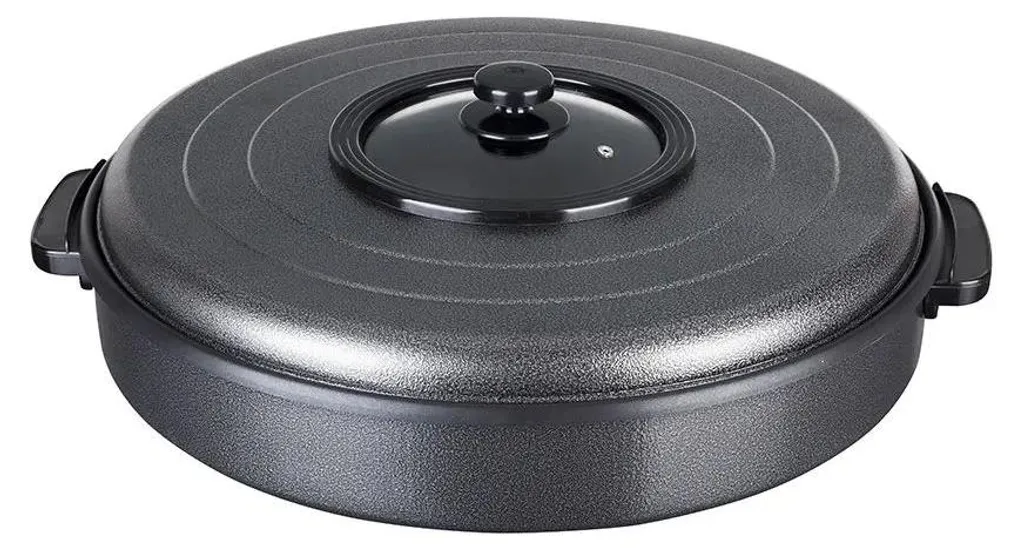 JATA PE550, Rund, Grau, 1900 W, 230 V, 55 cm