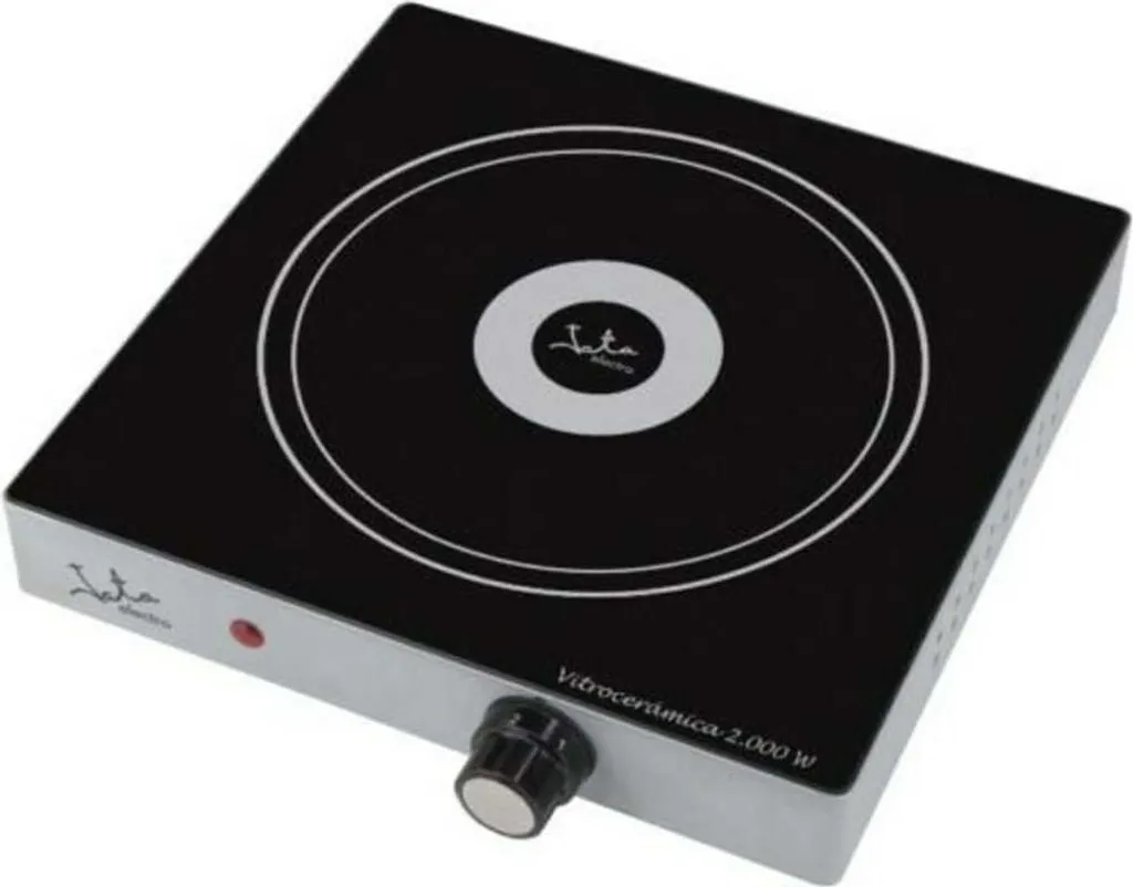 JATA V139 Cooktop Black, Grey Ceramic Worktop 1 Zone(s)