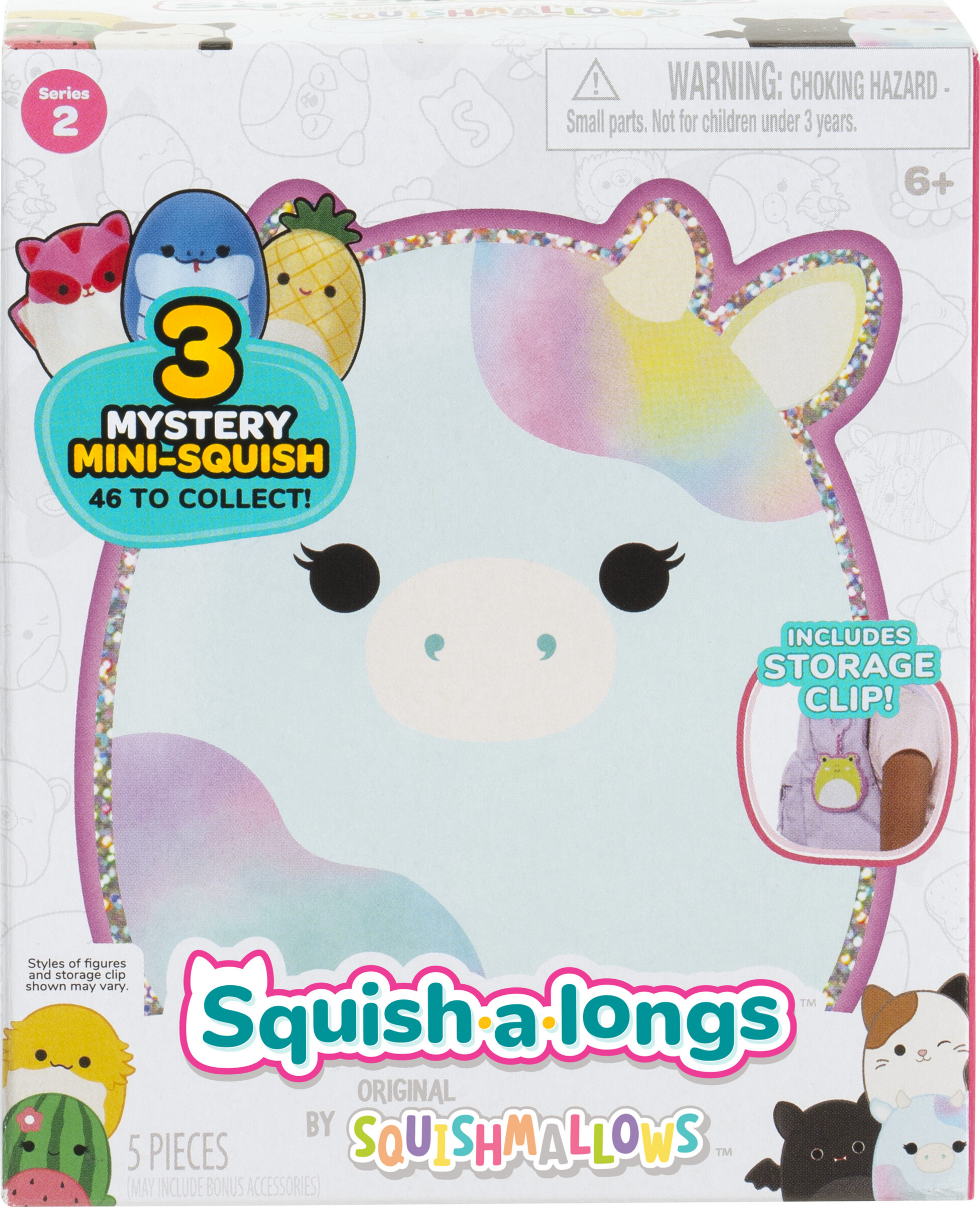 Jazwares  Squish-A-Longs Clip-a-Longs