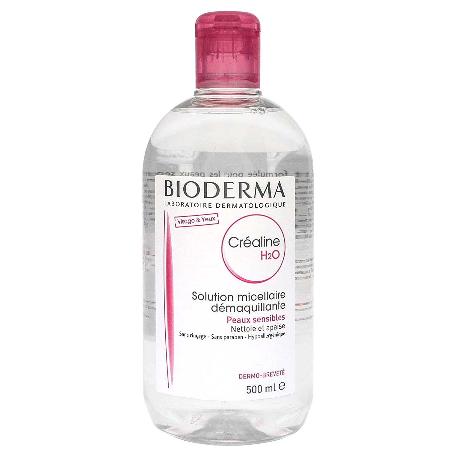 Bioderma Sensibio H2O Micelle Solution (formerly Crealine) 500 ml