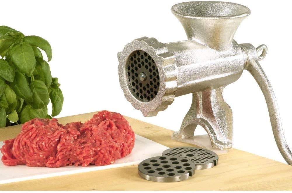 Kruger Testrut 207328 Mincer Tin-Plated Grey Cast Iron Size 8