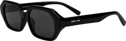 Jean & Len Adult sunglasses Milano black, square, 1 pc
