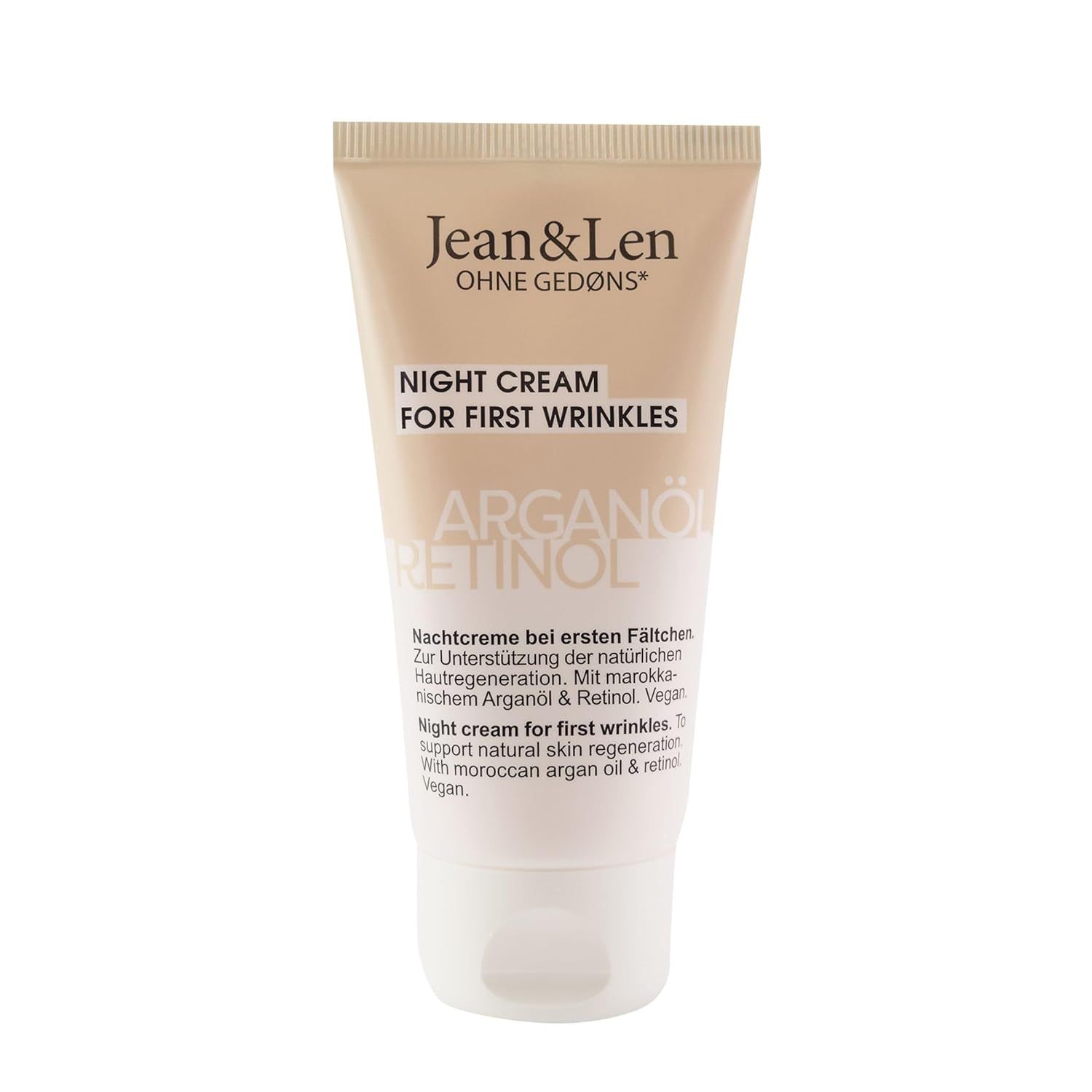 Jean & Len Regenerierende Nachtcreme Arganöl & Retinol 50 ml