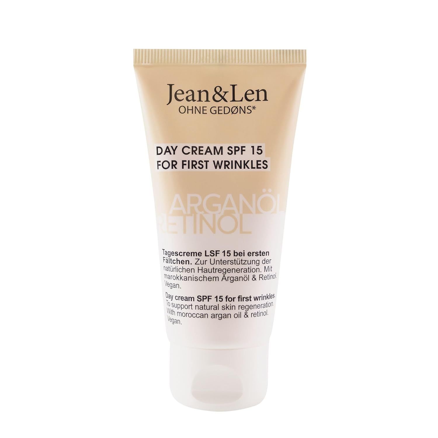 Jean & Len Regenerating Day Cream SPF15 Argan Oil & Retinol 50 ml