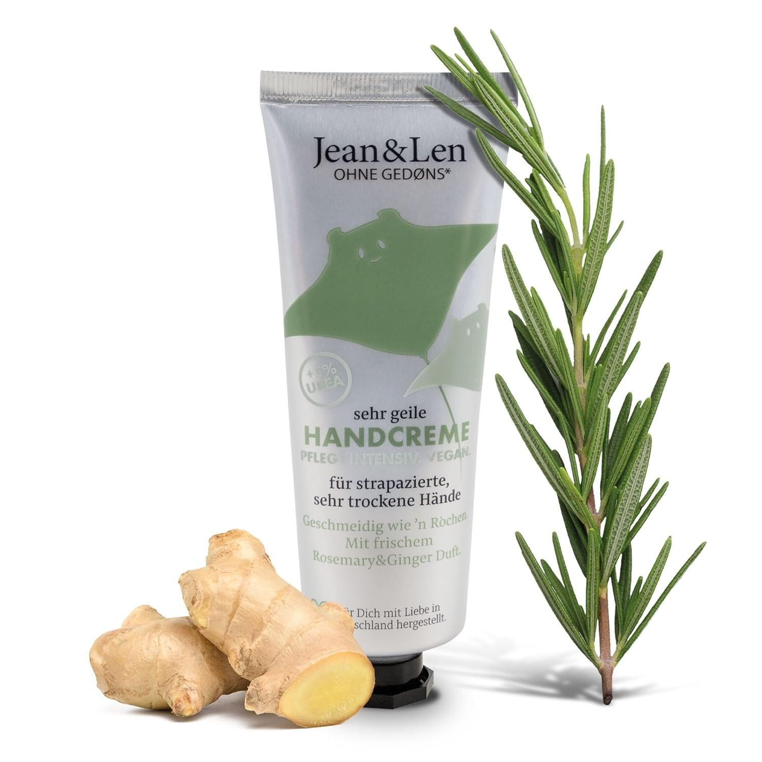 Jean & Len Sehr geile Handcreme Rosemary & Ginger 75 ml