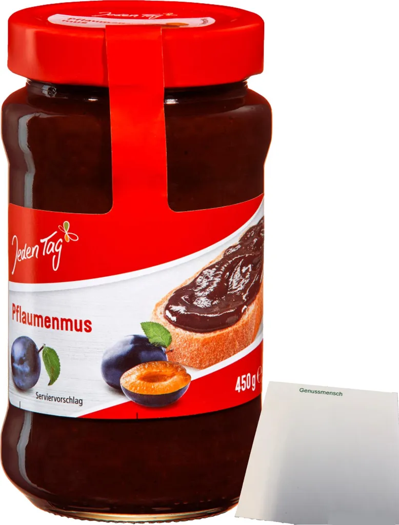 Everyday Extra Plum Jam (450g) + usy block