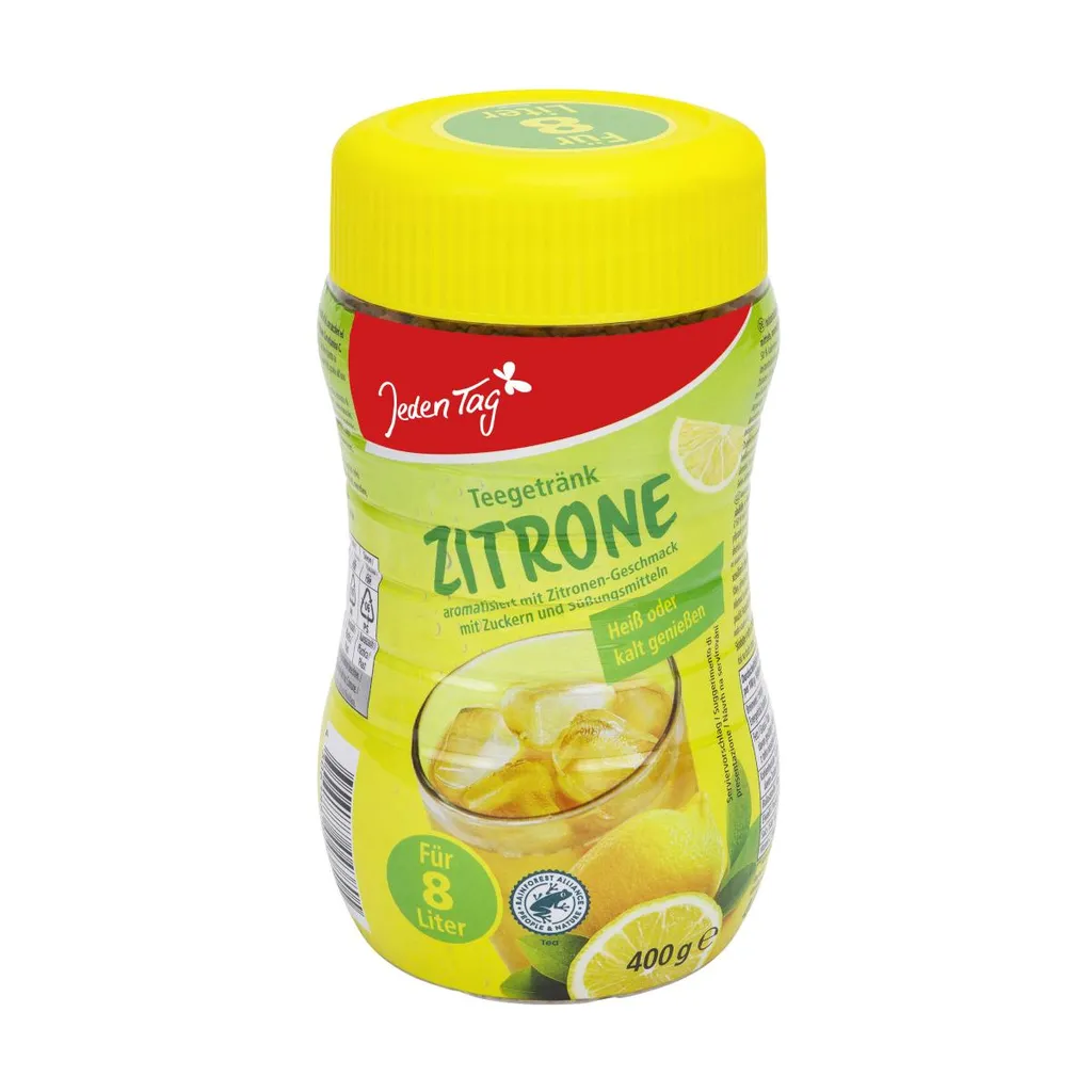 Zentrale Handelsgesellschaft-ZHG-mbH Everyday Lemon Tea Instant Drink Powder Preparation 400g