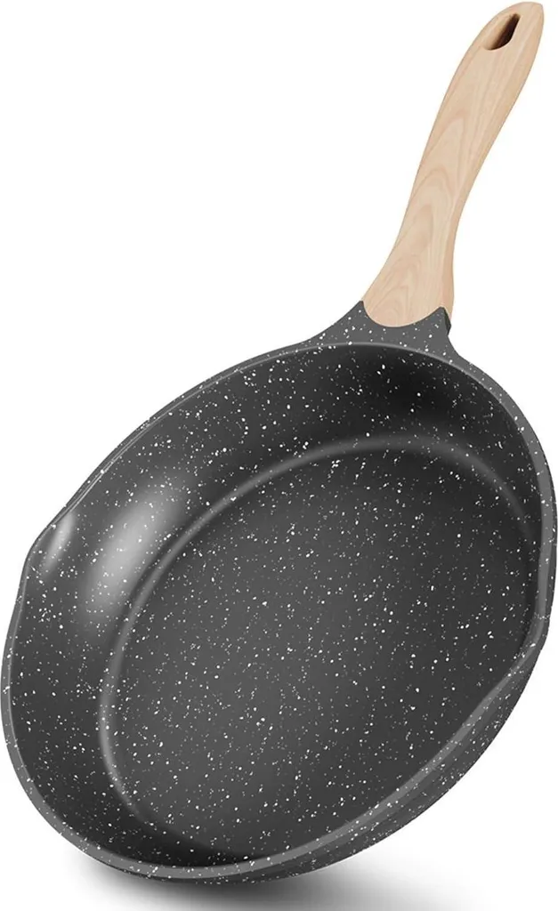 sonstige JEETEE Aluminum Frying Pan 24 cm Induction Gas Robust & Durable