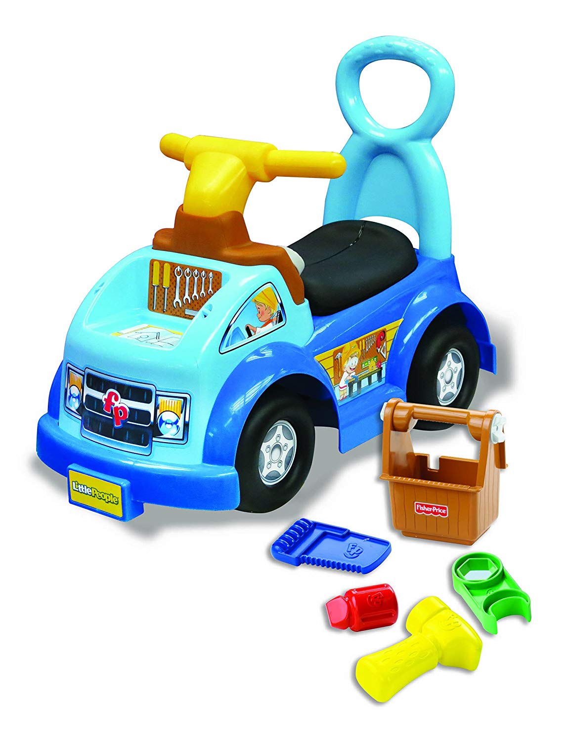Fisher Price Jeĺşdzik Little People MaĺY Mechanik