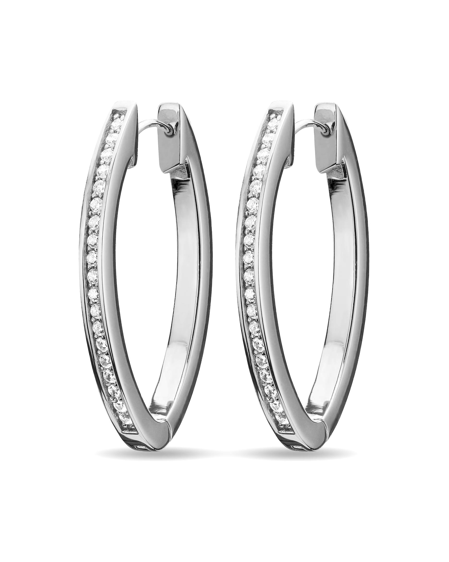 Jette hoop earrings 925 silver