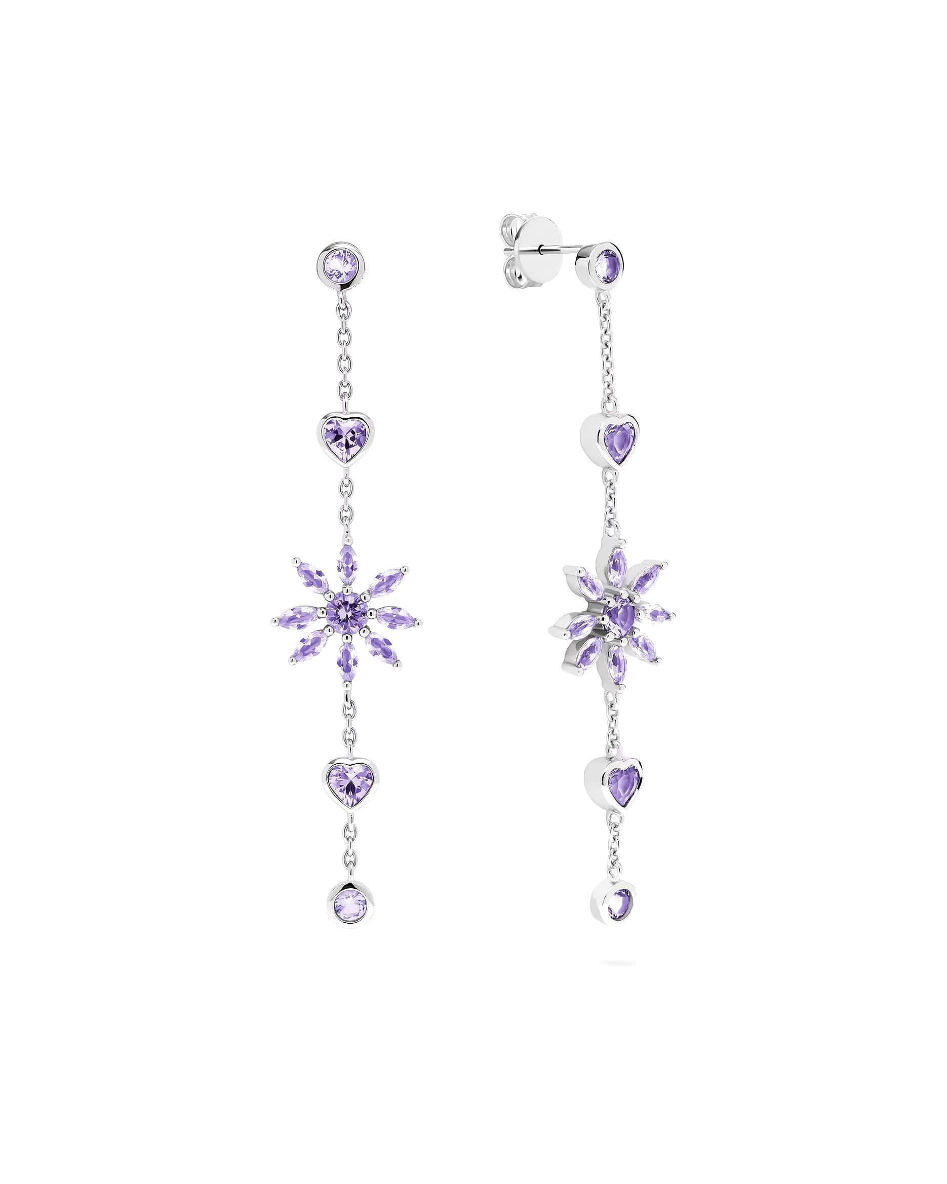 Jette earring earrings 925 silver, recycled