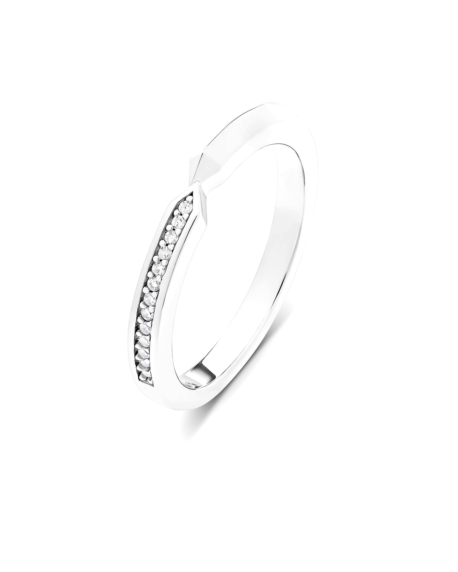 Jette ring women's ring 925 silver, recycled