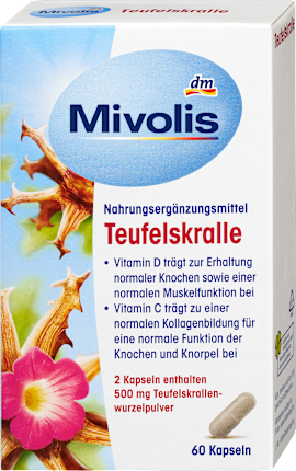 Mivolis Devil's Claw Capsules, 60 pcs, 35 g