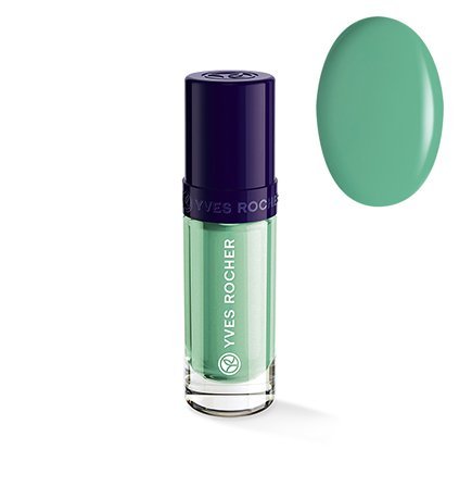 Yves Rocher COULEURS NATURE Nail Polish COULEUR VÉGÉTALE 71 MENTHE Long Lasting & Nourishing 1 x Bottle 5 ml, ‎menthe