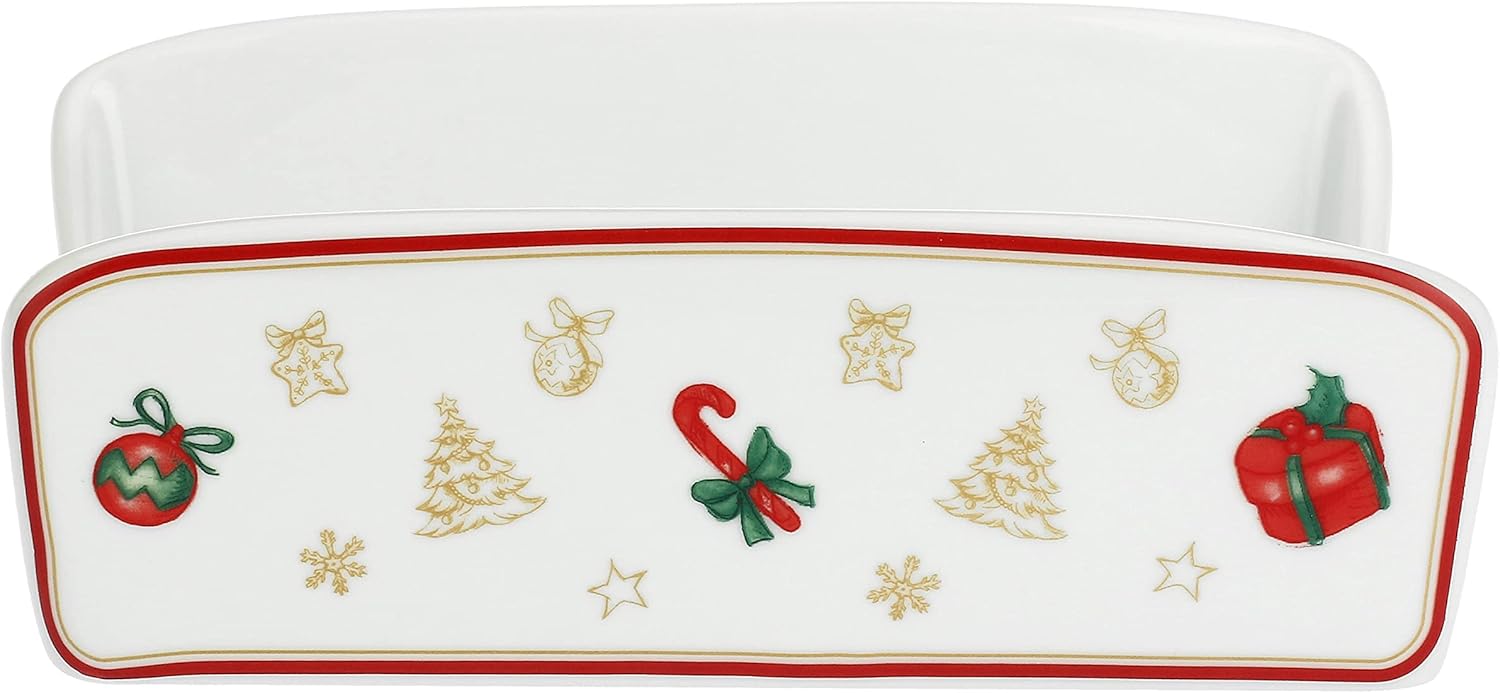La Porcellana Bianca - Napkin Holder Christmas Edition