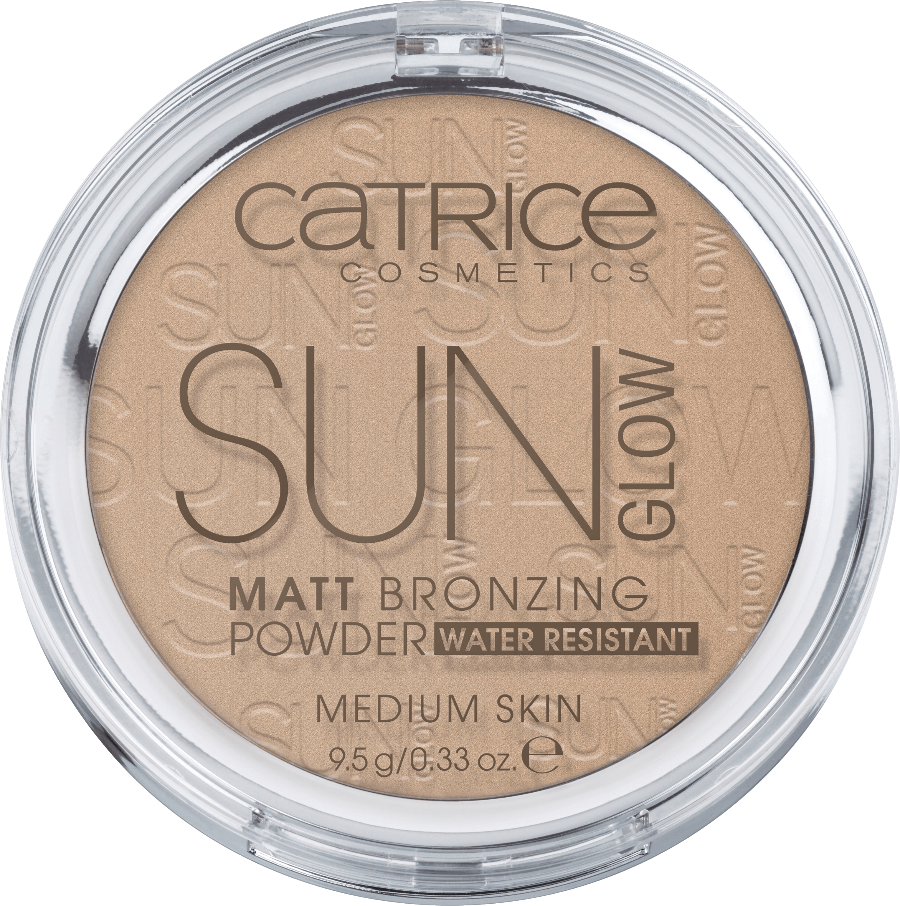 CATRICE Bronzer Sun Glow Matt Bronzing Powder Medium Bronze 030, 9,5 G