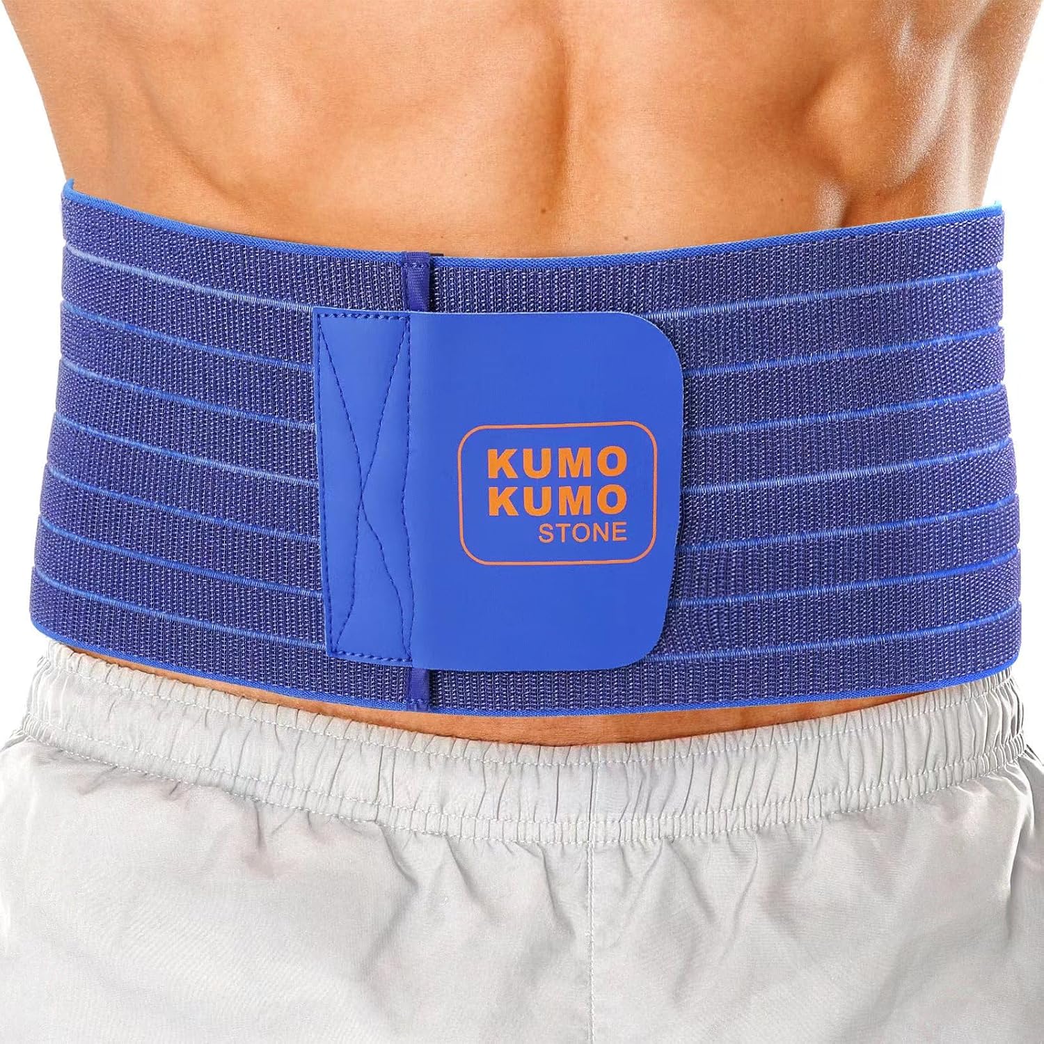 KUMOKUMOstone Store Umbilical Hernia Belt - Abdominal Support Abdominal Belt for Men and Women: Breathable, Ergonomic