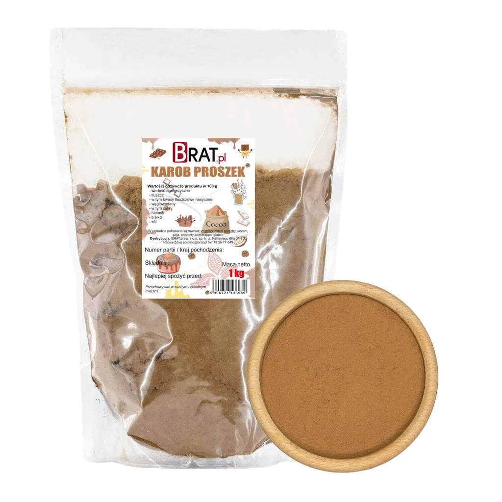 BRAT.PL Carob 1kg 1000g