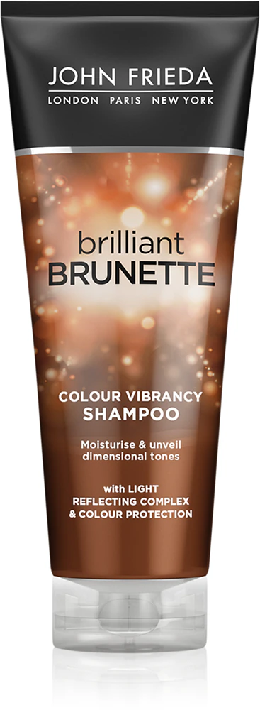 John Frieda Brilliant Brunette Color Protecting hydrating shampoo