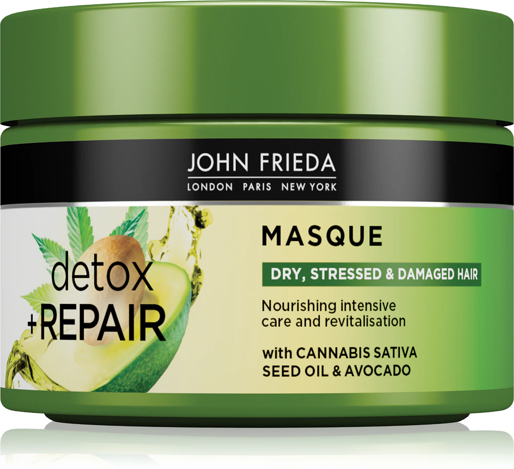 John Frieda Detox & Repair detox mask for damaged hair