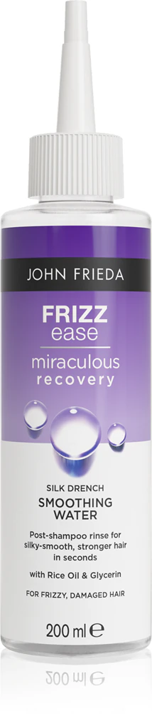 John Frieda Frizz Ease Silk Drench Smoothing Water Hair Treatment for Radiant Shine, 200 ml