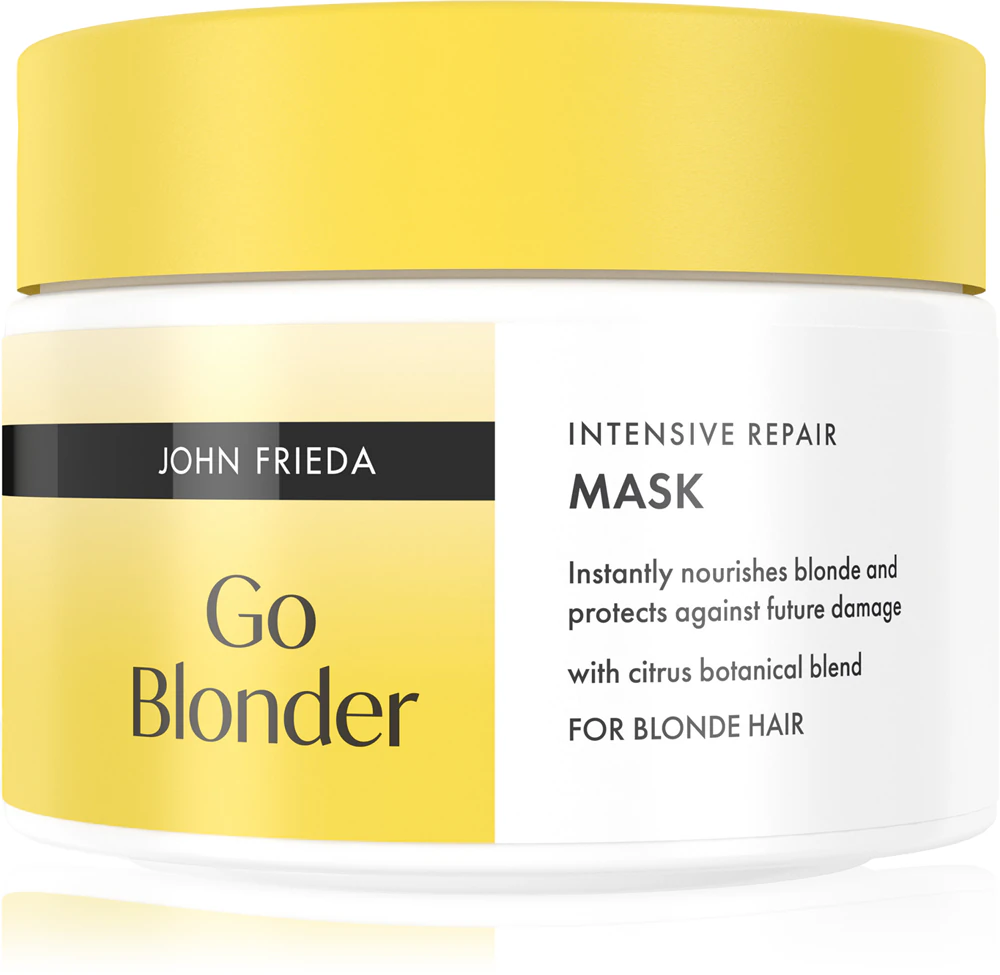 John Frieda Go Blonder Intensive Repair Mask, intensive regenerating mask for blonde hair, 250 ml