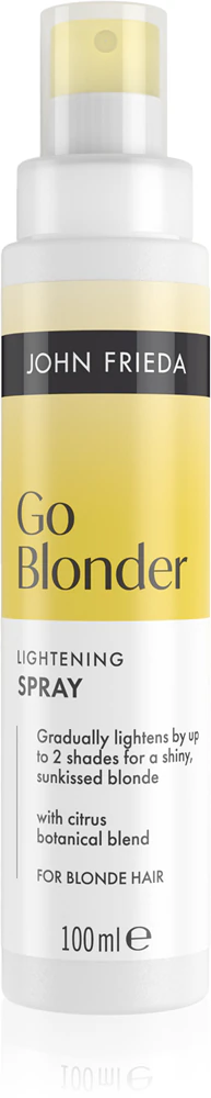 John Frieda Go Blonder Lightening Spray Hairspray for lightening hair, 100 ml