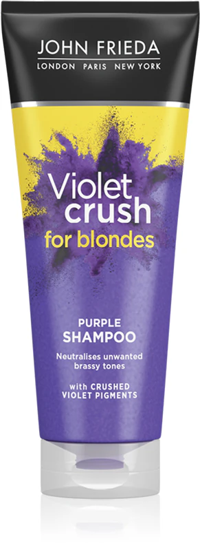 John Frieda Sheer Blonde Violet Crush tinting shampoo for blonde hair