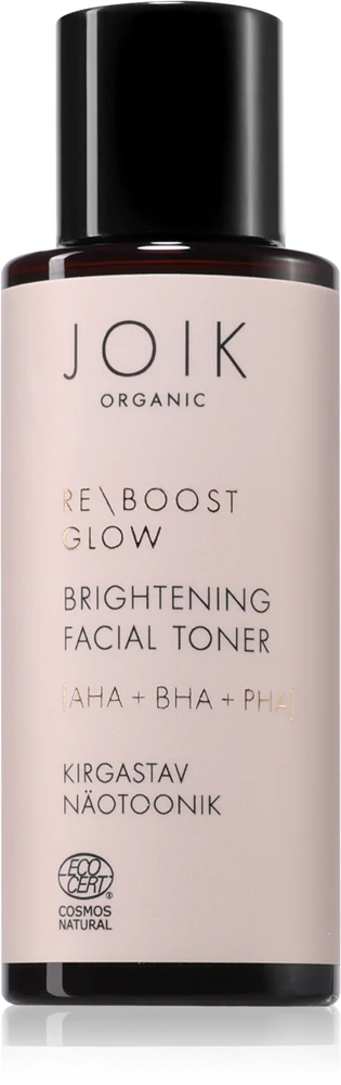JOIK Organic Re-Boost Glow Moisturizing Toner with Exfoliating Effect