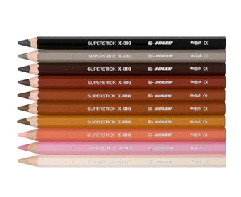 JOLLY Skin Tone Colored Pencils “X-BIG”, 10 pieces