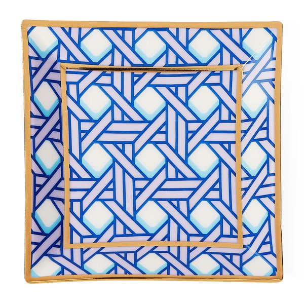 Jonathan Adler storage tray Basketweave Square Tray