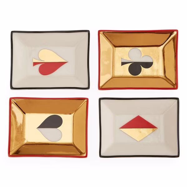 Jonathan Adler Storage Trays Dealer's Choice Set of 4