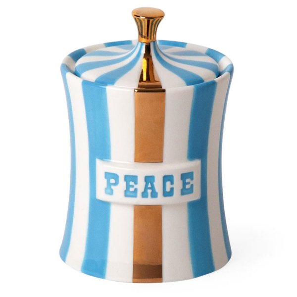 Jonathan Adler scented candle Peace Blue White (210g)