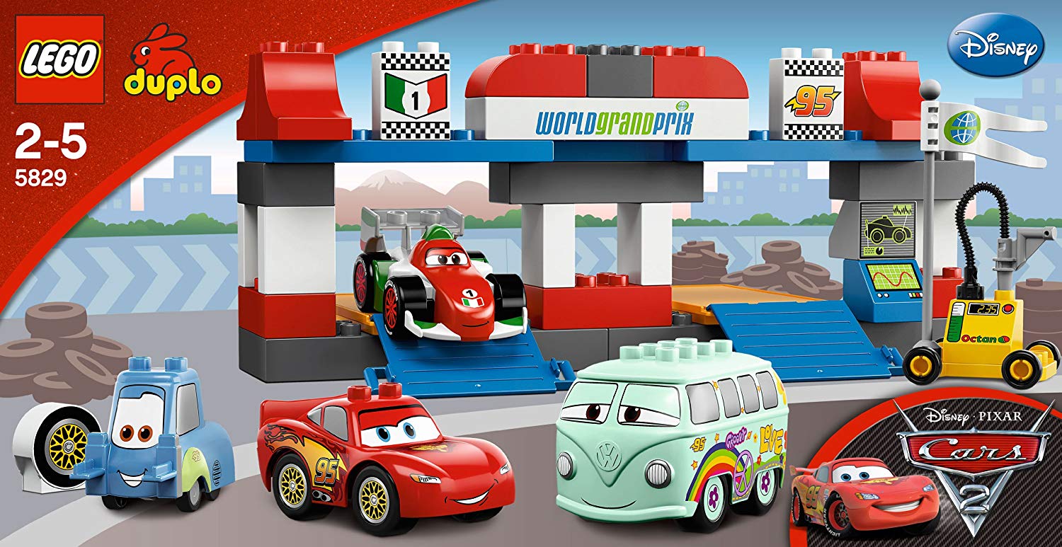 Lego Duplo Cars 5829 Large Pit Stop